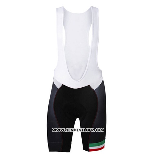 2017 Maillot Ciclismo Sportful Champion Italie Rouge Manches Courtes et Cuissard
